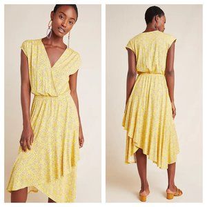 Anthropologie Maeve Fete Midi Dress Extra Small